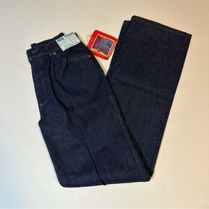 Vtg 1979 Levi's California Straights Jeans Denim Orange Tab Jrs Sz 9 26x33